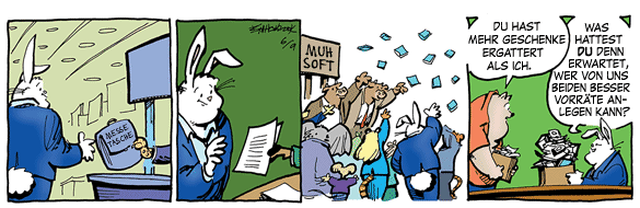 Cartoon, zwischen 40 und 90k