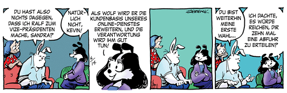 Cartoon, zwischen 40 und 90k