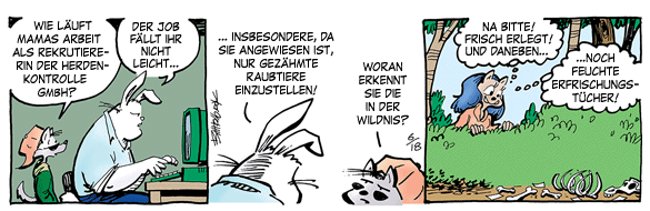 Cartoon, zwischen 40 und 90k