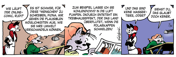 Cartoon, zwischen 40 und 90k