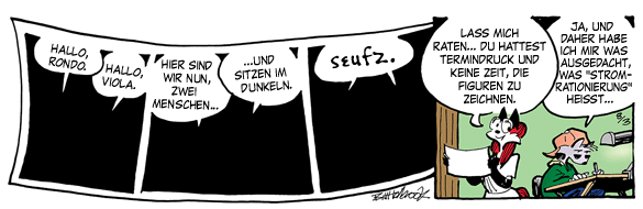 Cartoon, zwischen 40 und 90k