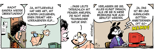 Cartoon, zwischen 40 und 90k