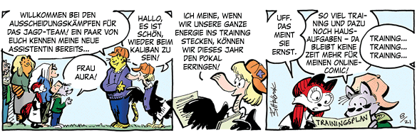 Cartoon, zwischen 40 und 90k