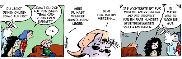 Cartoon, zwischen 40 und 90k