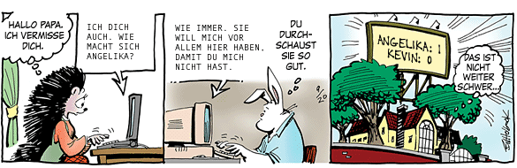 Cartoon, zwischen 40 und 90k