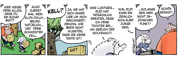 Cartoon, zwischen 40 und 90k