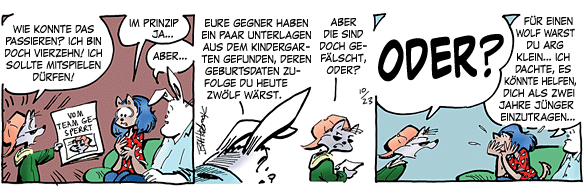 Cartoon, zwischen 40 und 90k