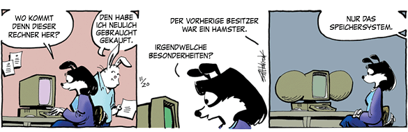 Cartoon, zwischen 40 und 90k