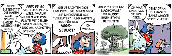 Cartoon, zwischen 40 und 90k