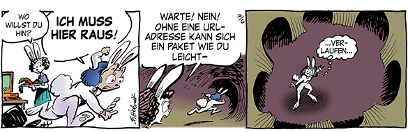 Cartoon, zwischen 40 und 90k