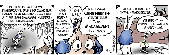 Cartoon, zwischen 40 und 90k