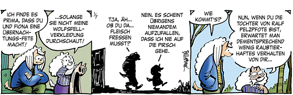 Cartoon, zwischen 40 und 90k