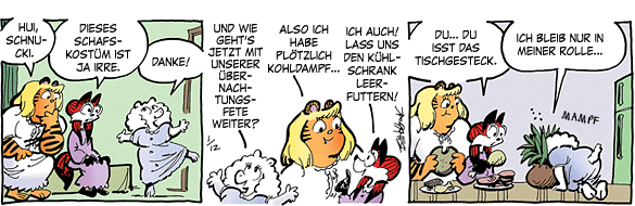 Cartoon, zwischen 40 und 90k