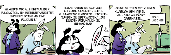 Cartoon, zwischen 40 und 90k