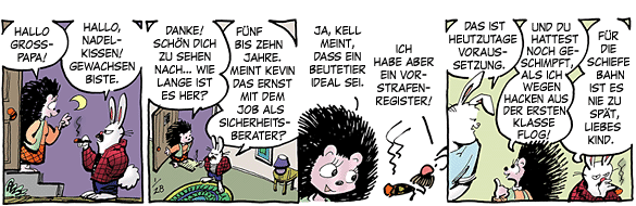 Cartoon, zwischen 40 und 90k