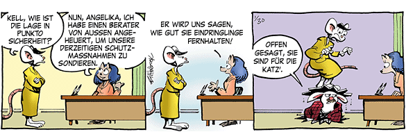 Cartoon, zwischen 40 und 90k