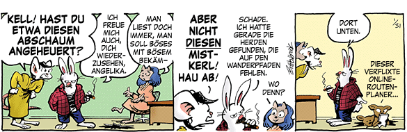 Cartoon, zwischen 40 und 90k