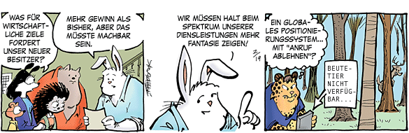 Cartoon, zwischen 40 und 90k