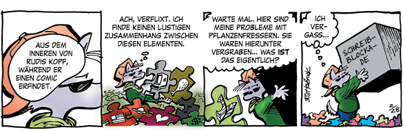 Cartoon, zwischen 40 und 90k