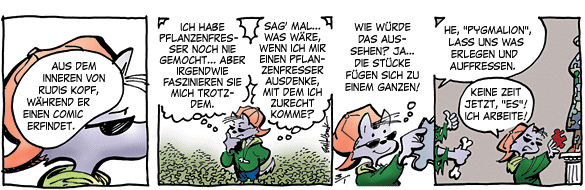 Cartoon, zwischen 40 und 90k