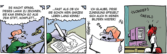 Cartoon, zwischen 40 und 90k