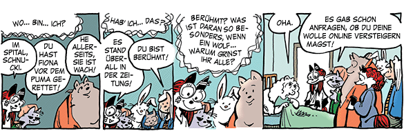 Cartoon, zwischen 40 und 90k