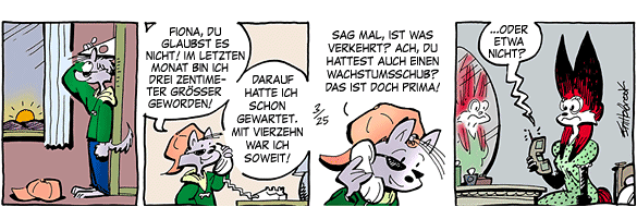 Cartoon, zwischen 40 und 90k