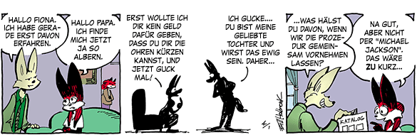 Cartoon, zwischen 40 und 90k