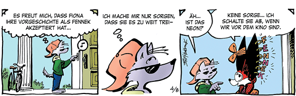 Cartoon, zwischen 40 und 90k