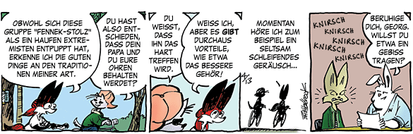 Cartoon, zwischen 40 und 90k