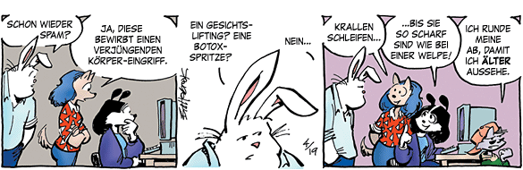 Cartoon, zwischen 40 und 90k