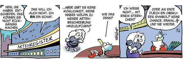 Cartoon, zwischen 40 und 90k