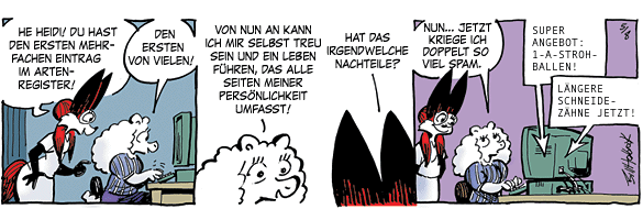 Cartoon, zwischen 40 und 90k