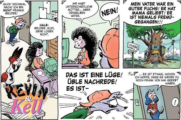 Cartoon, zwischen 40 und 90k