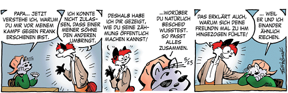 Cartoon, zwischen 40 und 90k