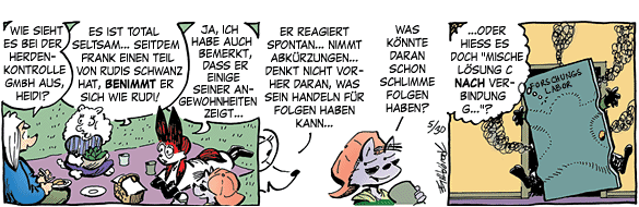 Cartoon, zwischen 40 und 90k