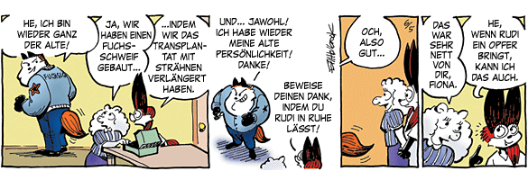 Cartoon, zwischen 40 und 90k