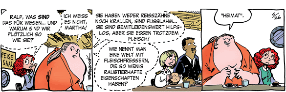 Cartoon, zwischen 40 und 90k