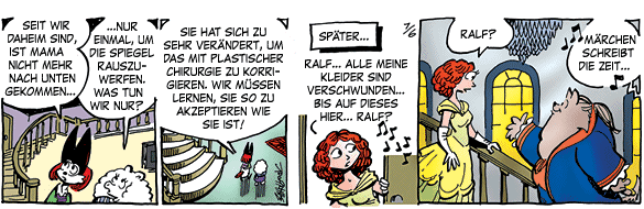 Cartoon, zwischen 40 und 90k