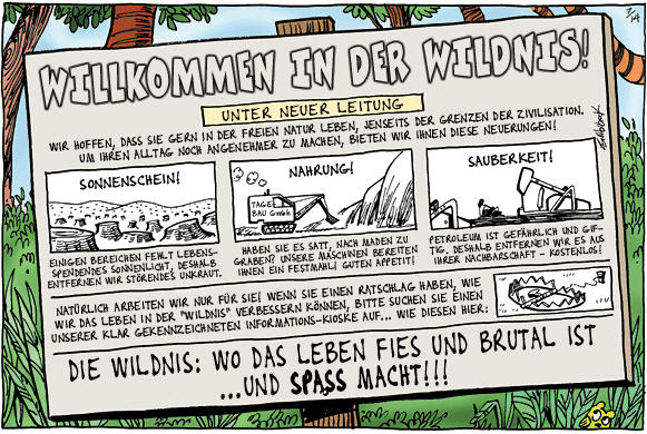 Cartoon, zwischen 40 und 90k