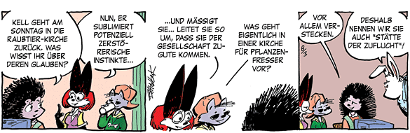 Cartoon, zwischen 40 und 90k