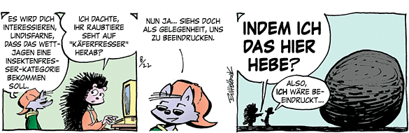 Cartoon, zwischen 40 und 90k