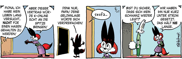 Cartoon, zwischen 40 und 90k