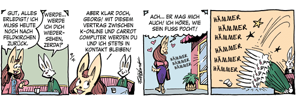 Cartoon, zwischen 40 und 90k