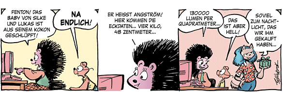 Cartoon, zwischen 40 und 90k