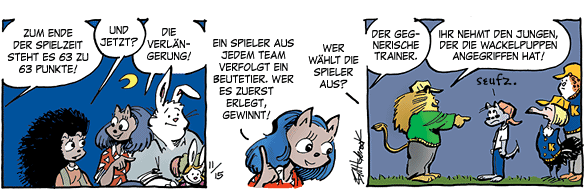 Cartoon, zwischen 40 und 90k