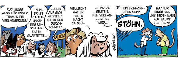 Cartoon, zwischen 40 und 90k