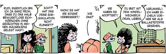 Cartoon, zwischen 40 und 90k