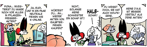 Cartoon, zwischen 40 und 90k