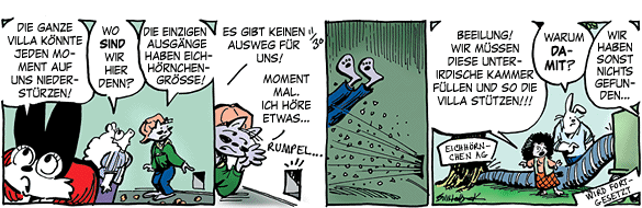 Cartoon, zwischen 40 und 90k